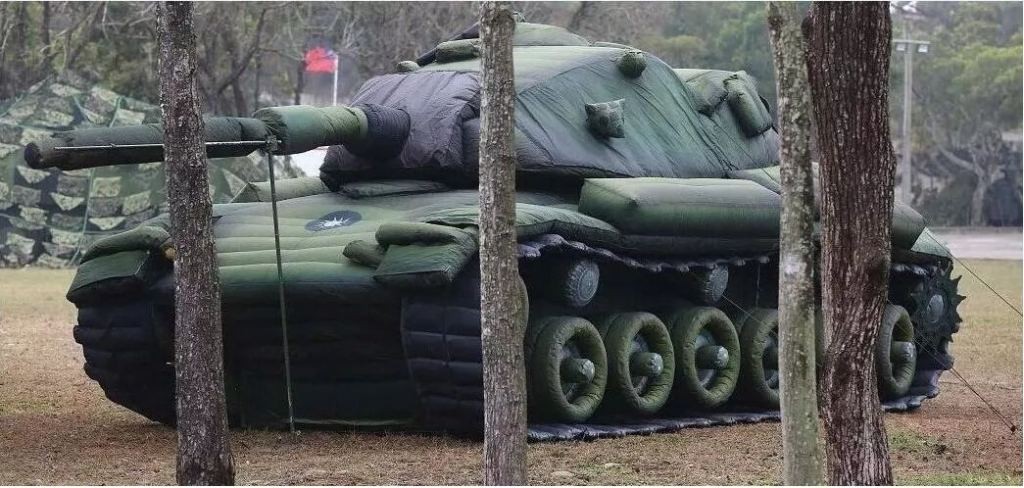 海拉尔军用充气坦克